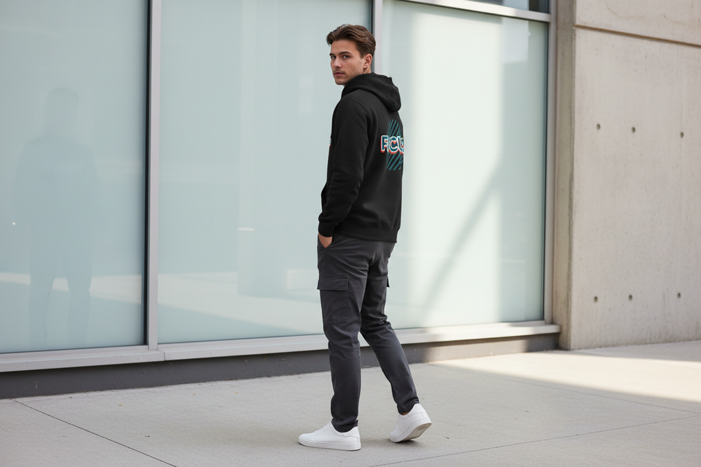 Hoodie lifestyle mockup